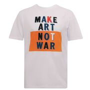 Bob and Roberta Smith Make Art Not War t-shirt